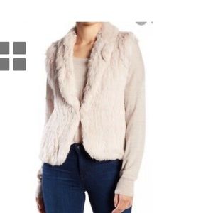 Joie Rabbit fur vest